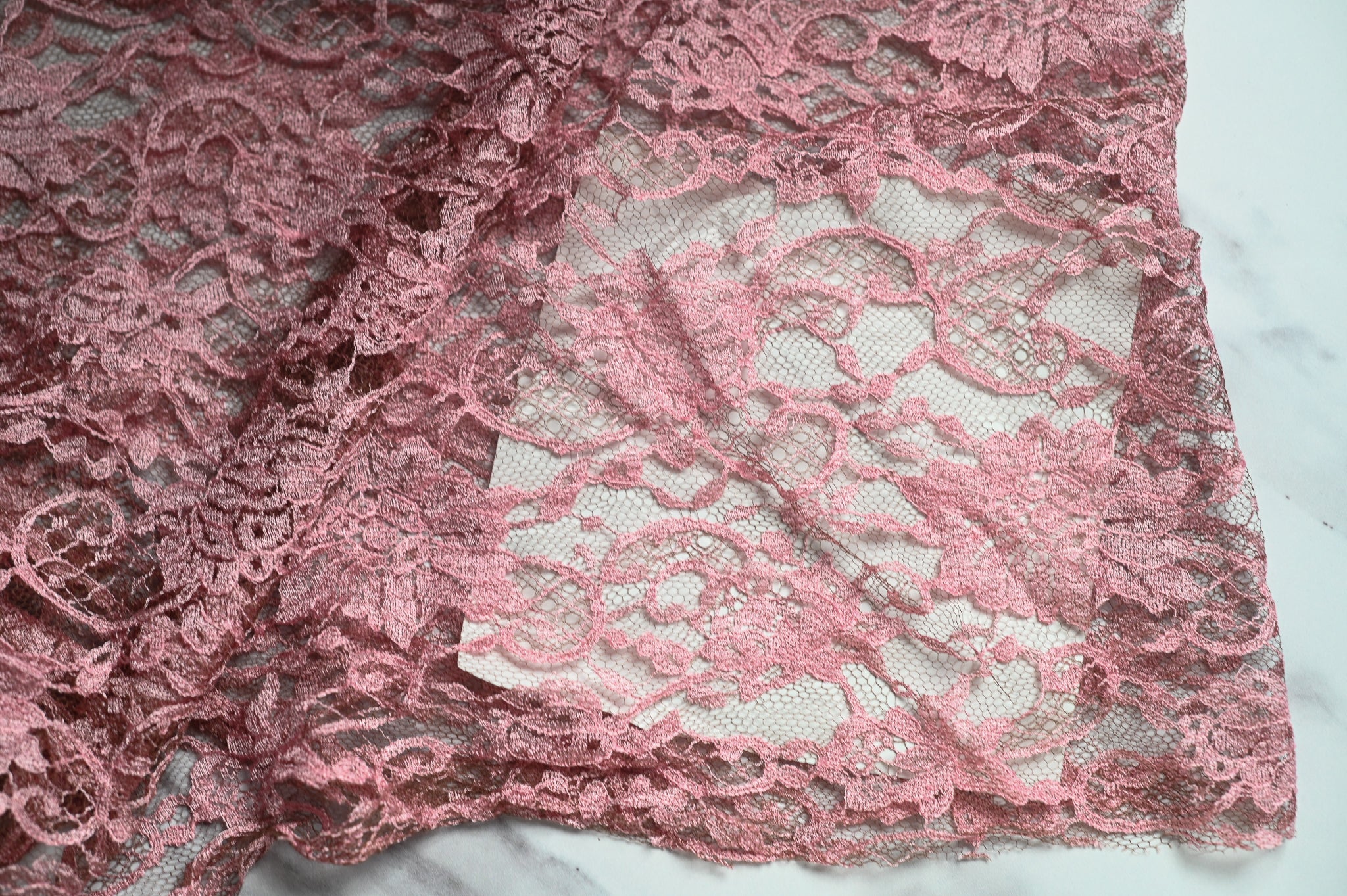 French Delicate Beauty (Dusky Pink) - Viscose Polyamide