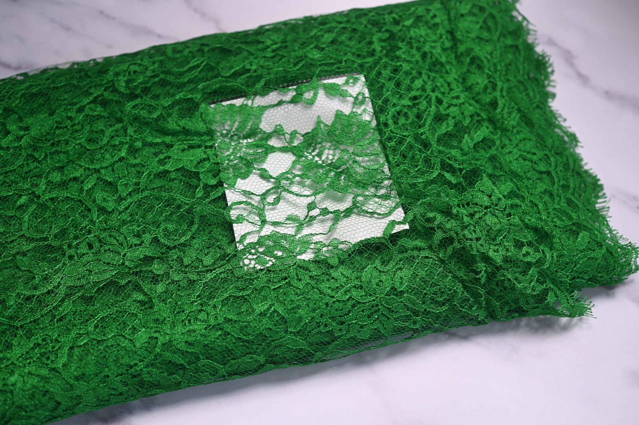 French Delicate Beauty (Green) - Viscose Polyamide