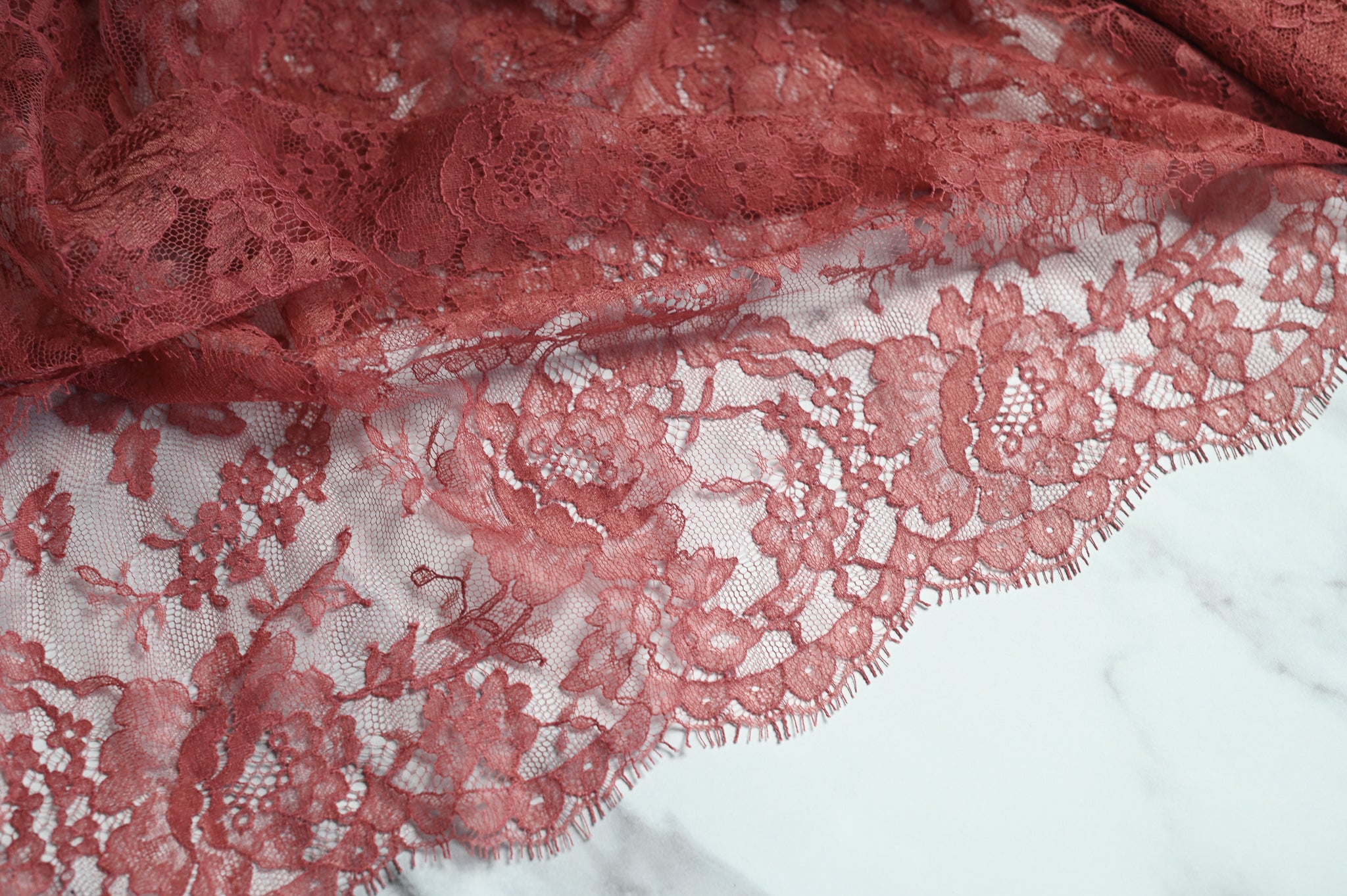 French Delicate Beauty (Vintage Rose) - Cotton Polyamide