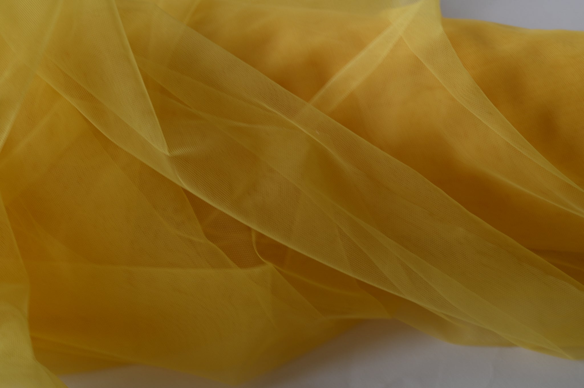 As Sheer As They Come (Mimosa) - Nylon Bra Tulle