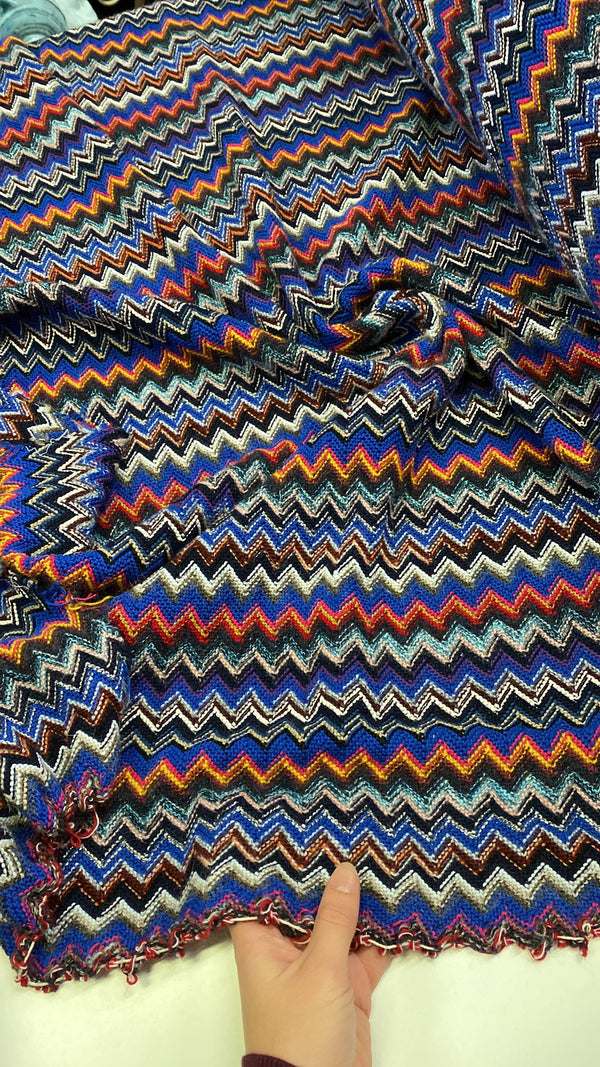 *PRE-ORDER*  Honey, I see pyramids (Small Chevron)  - Wool, Viscose - Multiple Colour Options