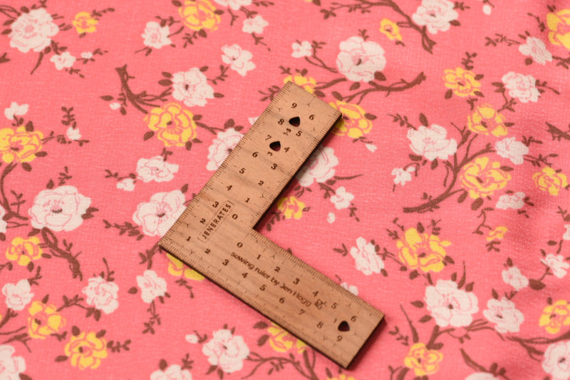 Floral Escapades- Viscose - Selvedge and Bolts