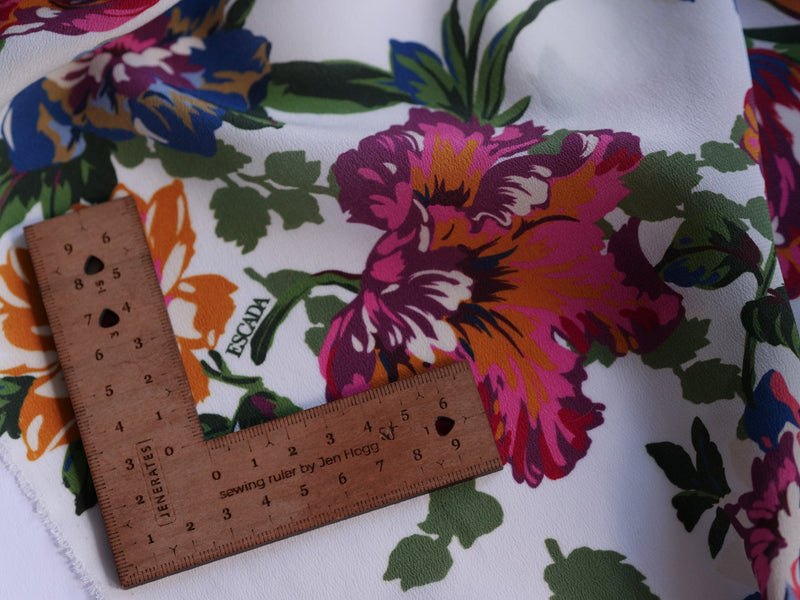 Lets Go To The Garden - Silk - Selvedge and Bolts