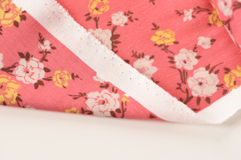 Floral Escapades- Viscose - Selvedge and Bolts