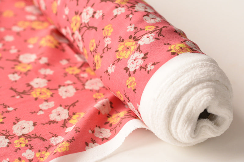 Floral Escapades- Viscose - Selvedge and Bolts