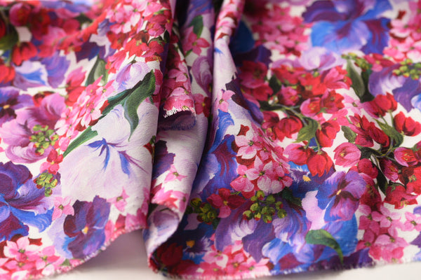 I Love The Meadow - Silk - Selvedge and Bolts