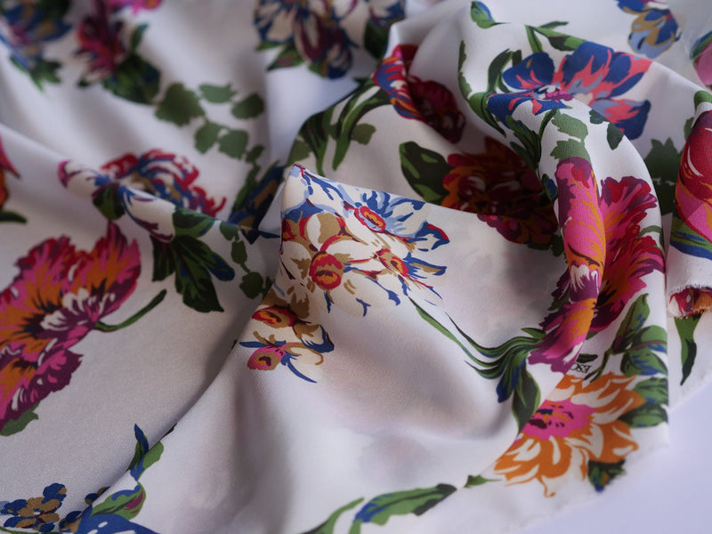 Lets Go To The Garden - Silk - Selvedge and Bolts