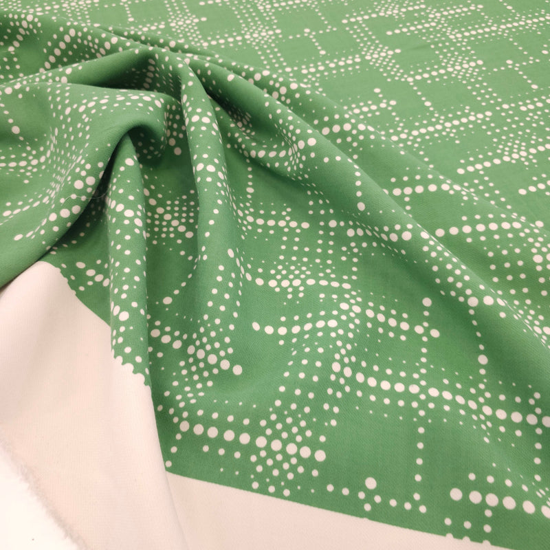 REMNANT - Morse Code Look Alike -Wool  Panel (170cm) 2nd Piece