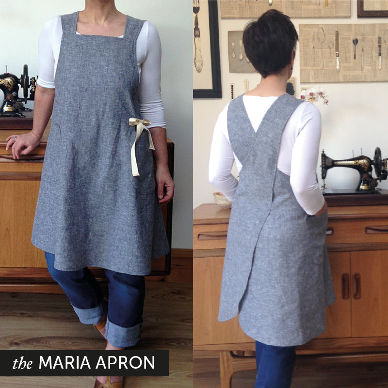 The Maria Apron Pattern- Maven Patterns - Selvedge and Bolts