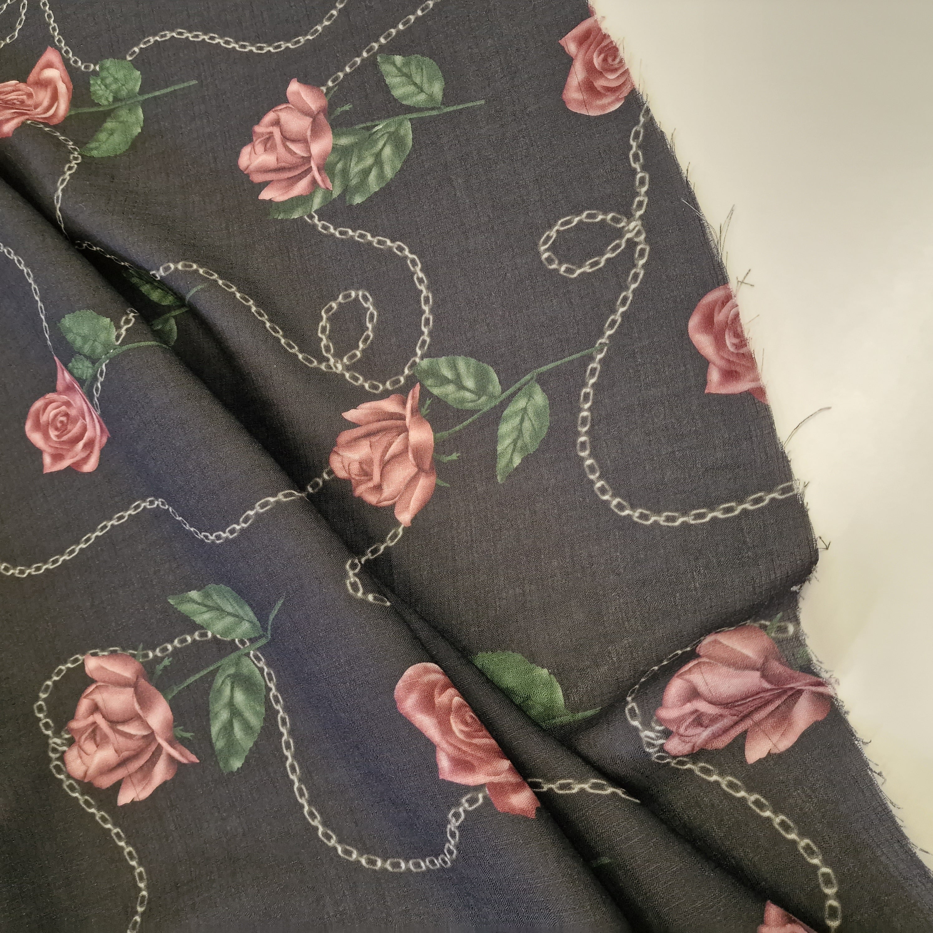 March of The Roses (Pink) -  Viscose