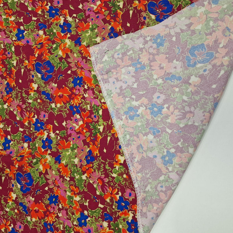 1.55metres Remnant - Beautiful Meadow Delights-  Viscose