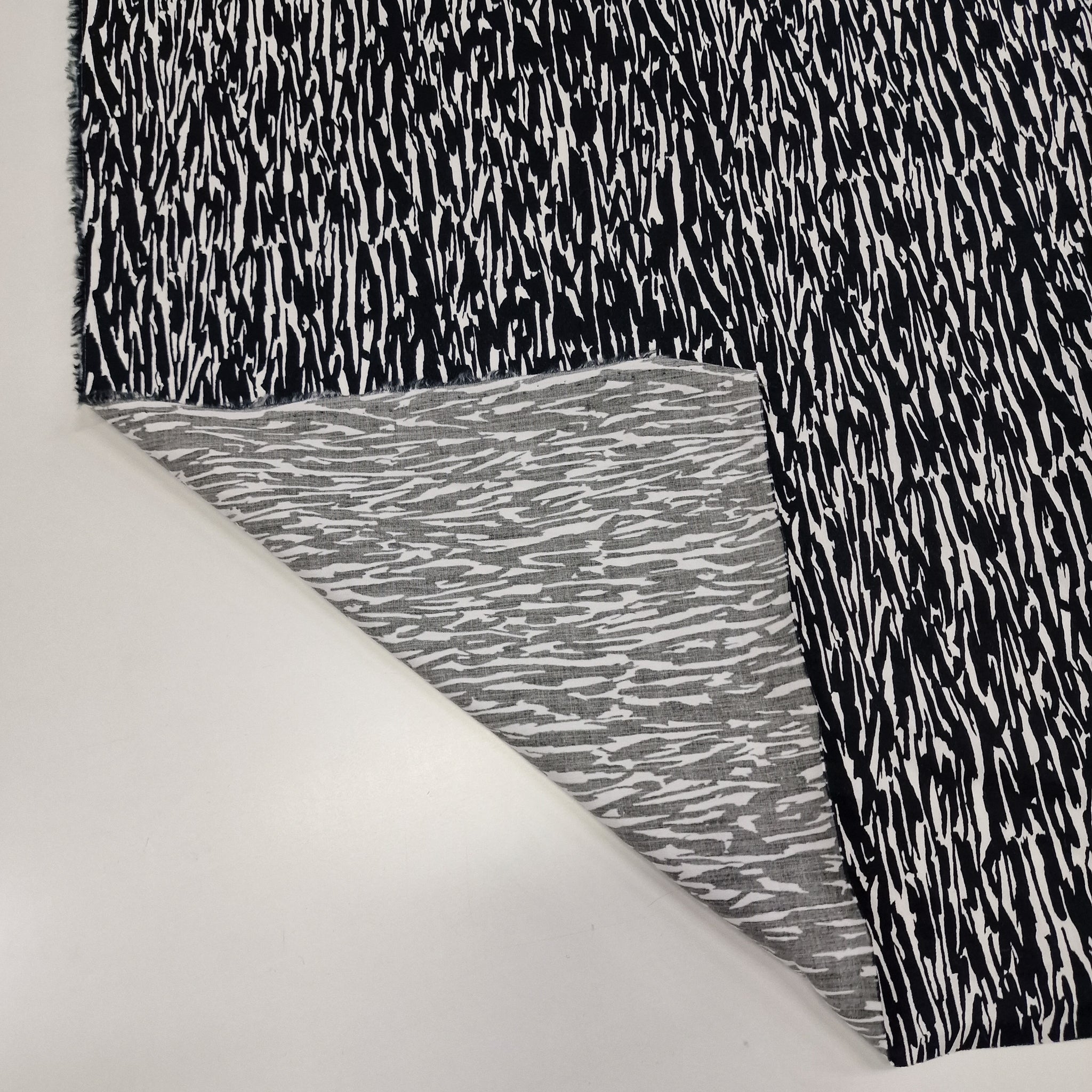 Black And White Representing-  Cotton