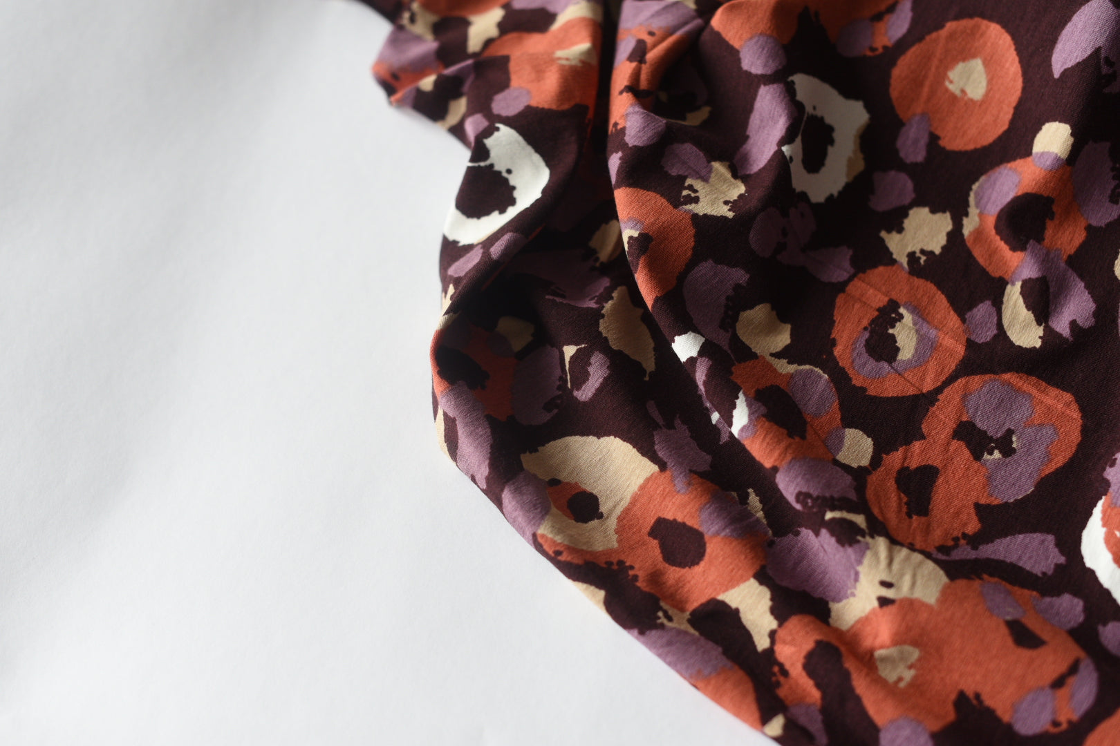 To Be Fair, These Colours Blend Well Together-  Viscose - Selvedge and Bolts