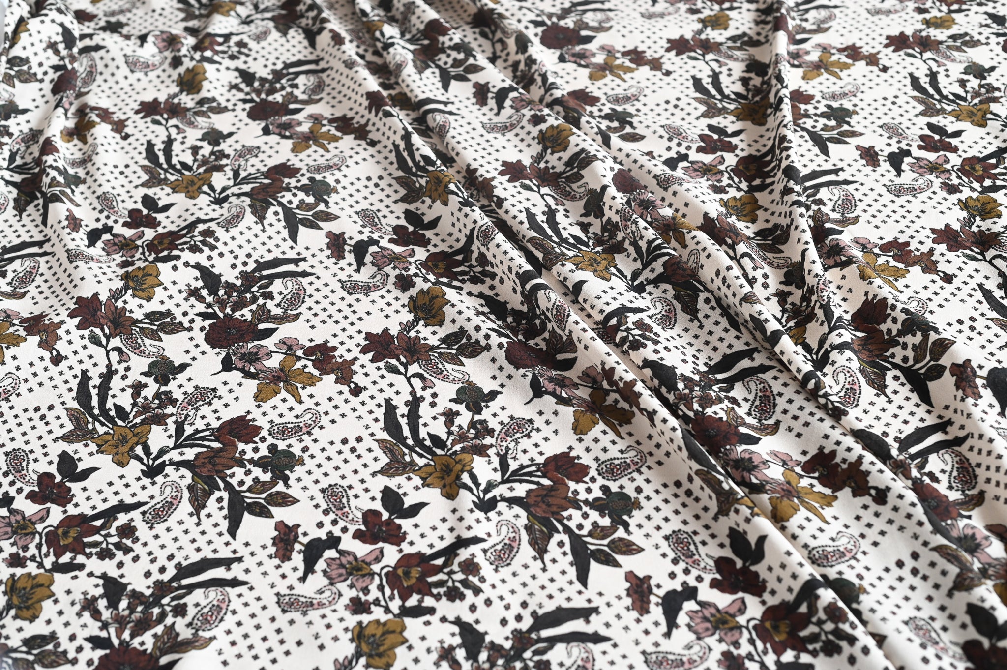Paisleys and The Floral Contingent - Viscose