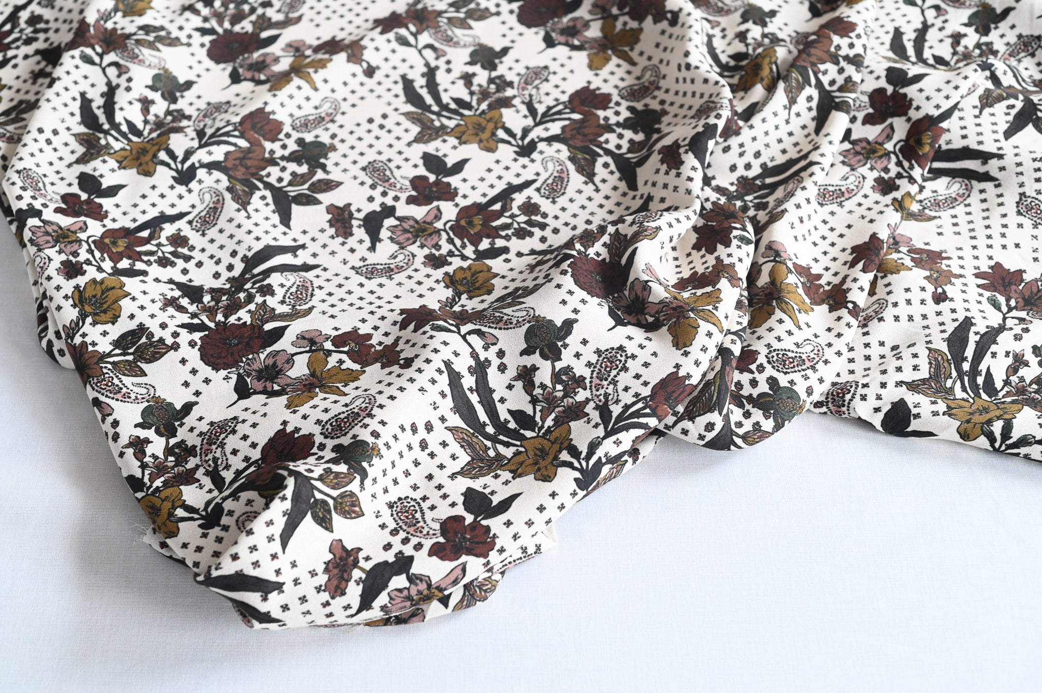 Paisleys and The Floral Contingent - Viscose
