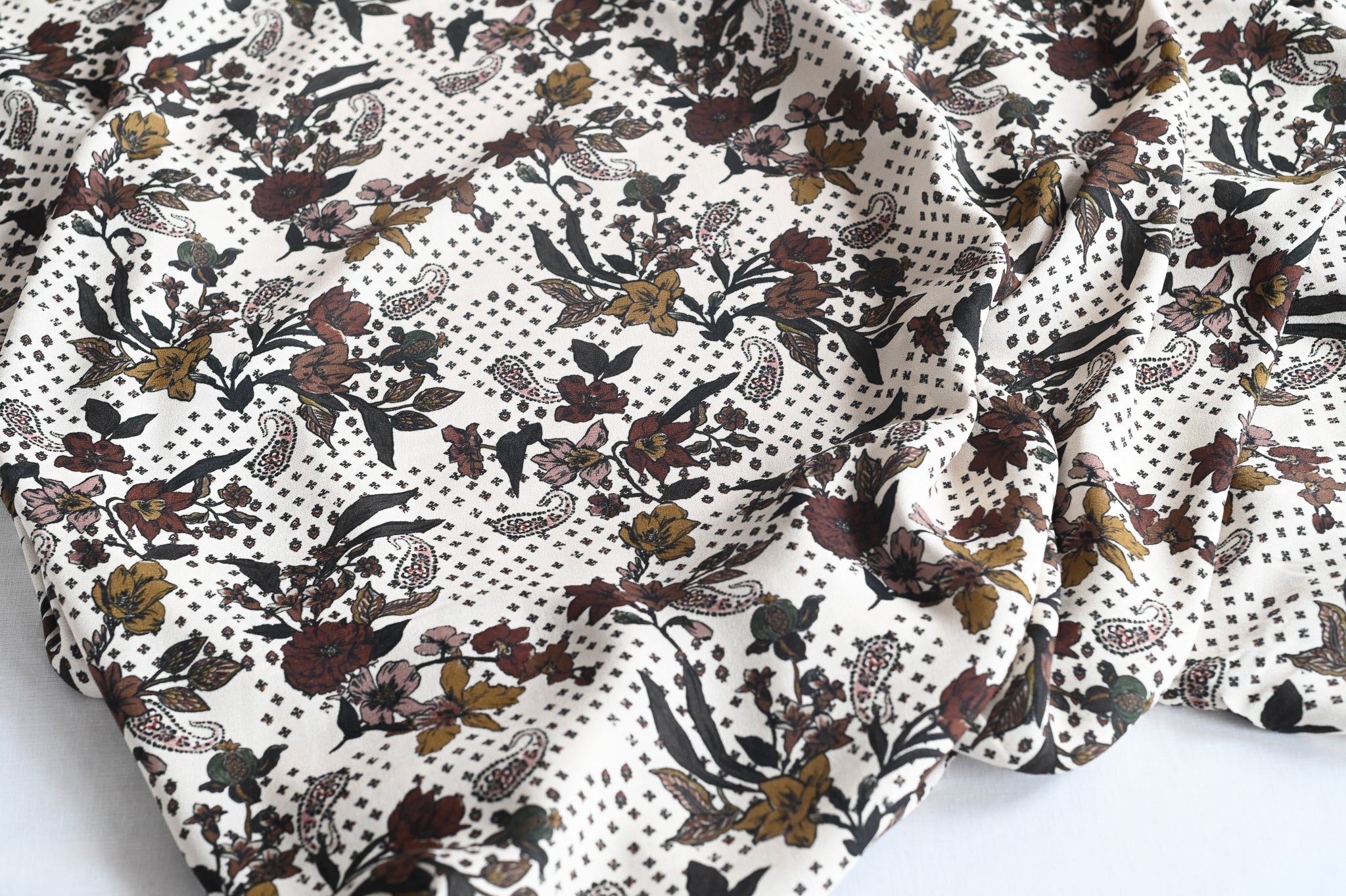 Paisleys and The Floral Contingent - Viscose