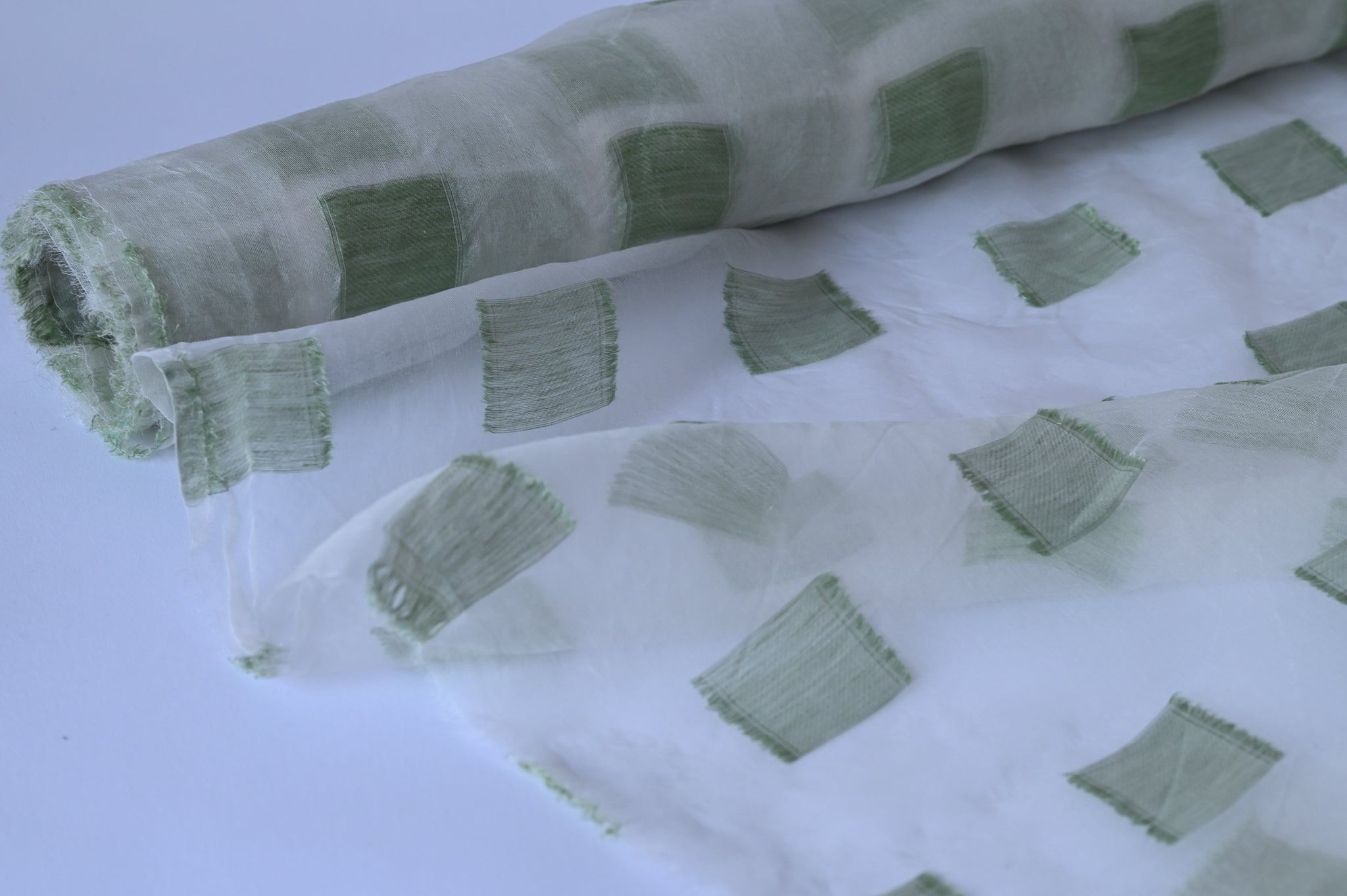 Lay The Squares Here - Viscose Silk