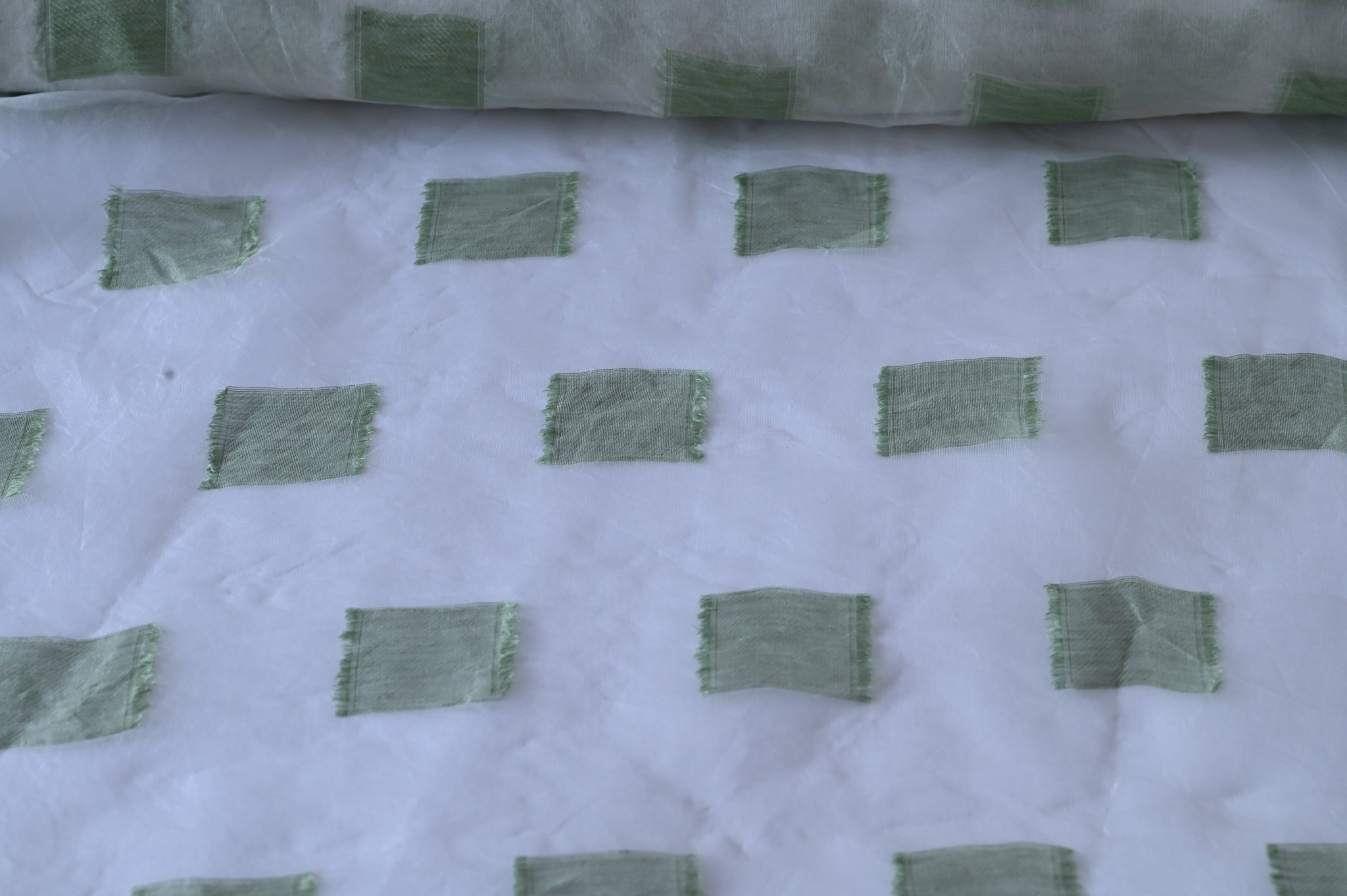 Lay The Squares Here - Viscose Silk