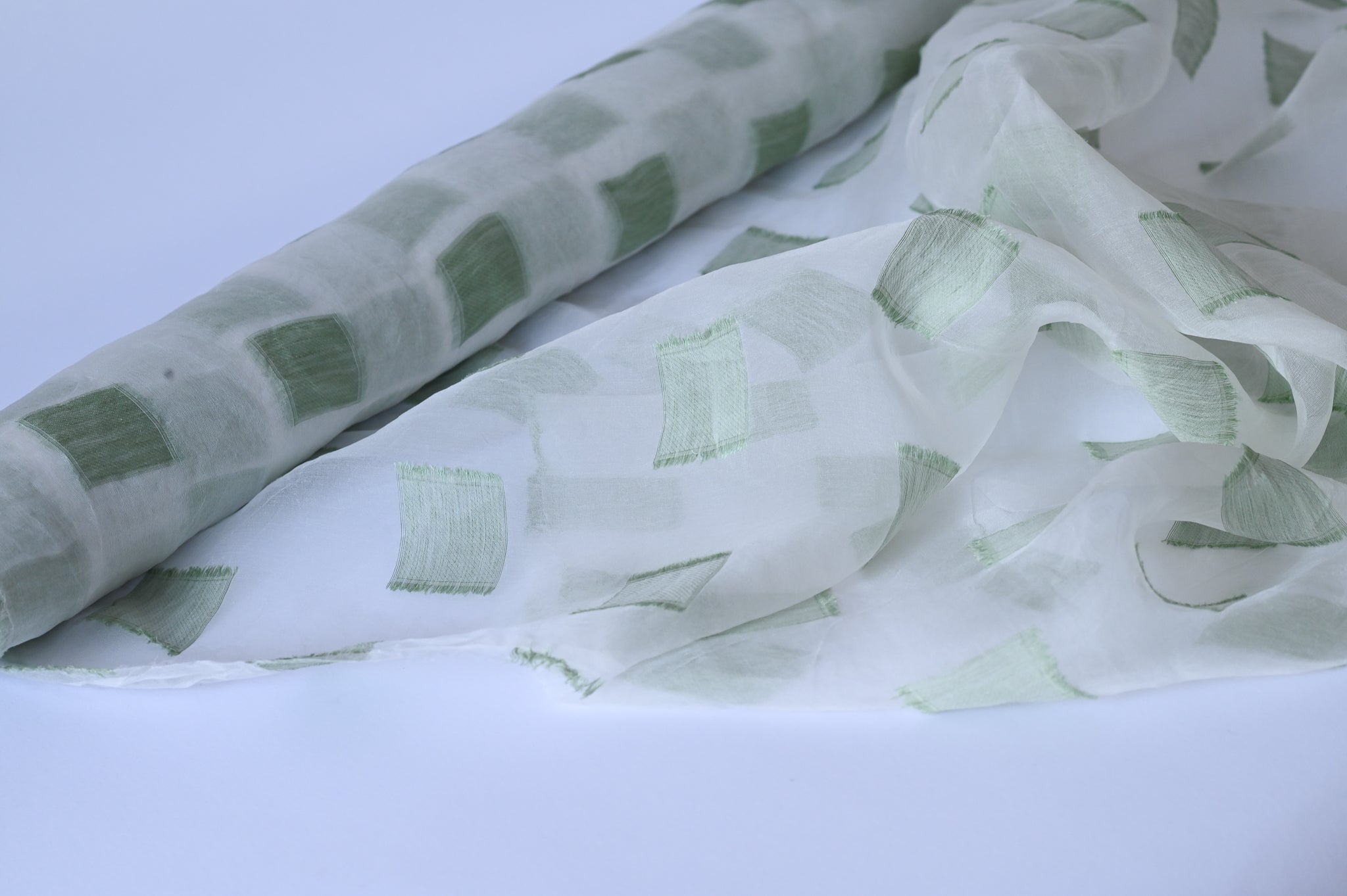 Lay The Squares Here - Viscose Silk