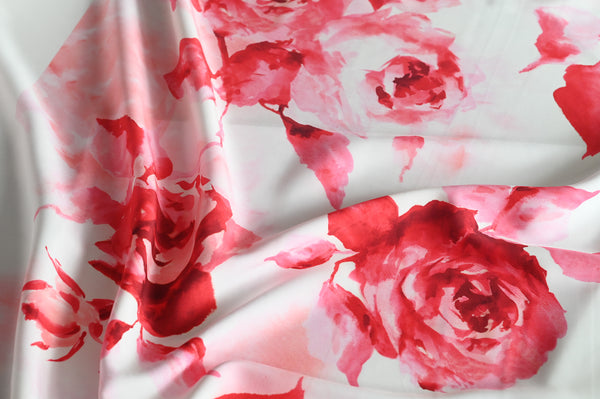 Roses For My Love - Viscose Panel
