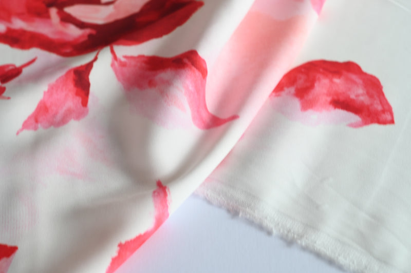 Roses For My Love - Viscose Panel