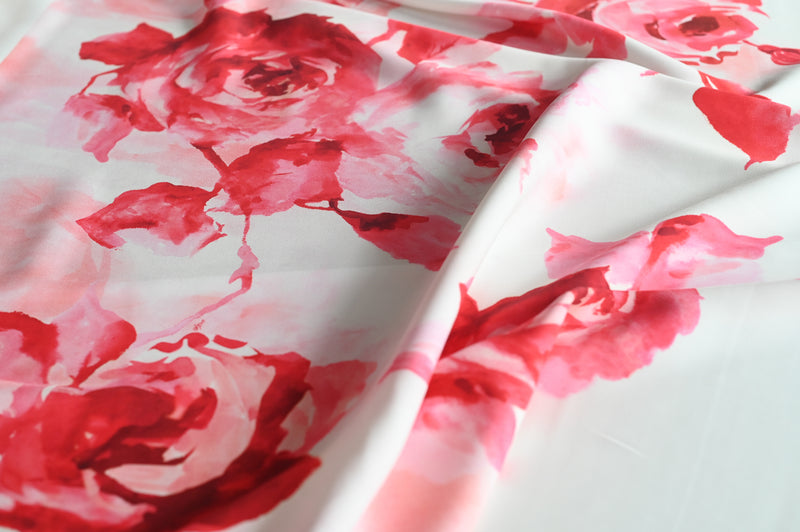 Roses For My Love - Viscose Panel