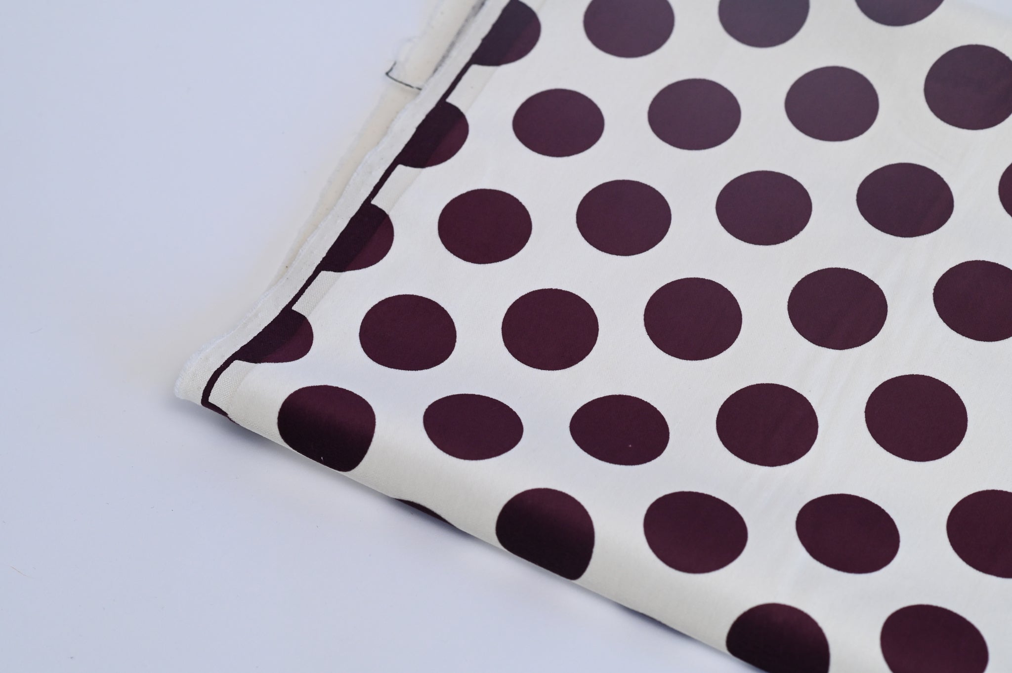 Polka Dots and Velvet - Cotton