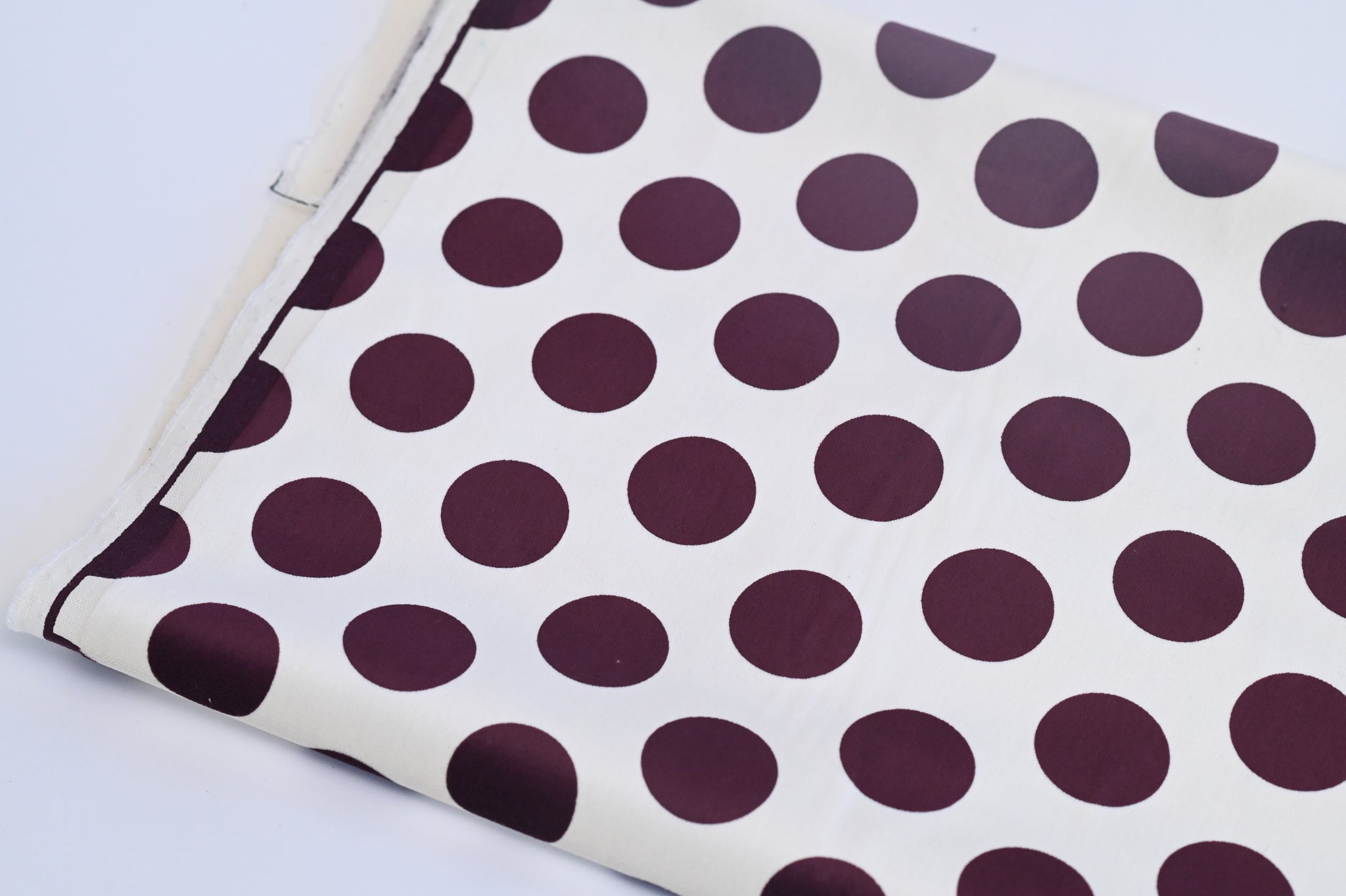 Polka Dots and Velvet - Cotton