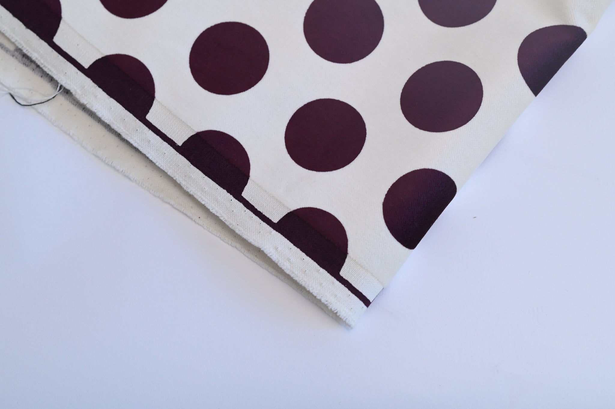 Polka Dots and Velvet - Cotton