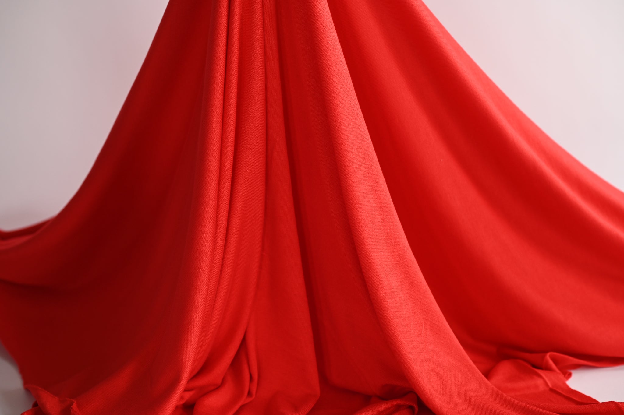 Drapey Confections (Red) - Viscose Jersey