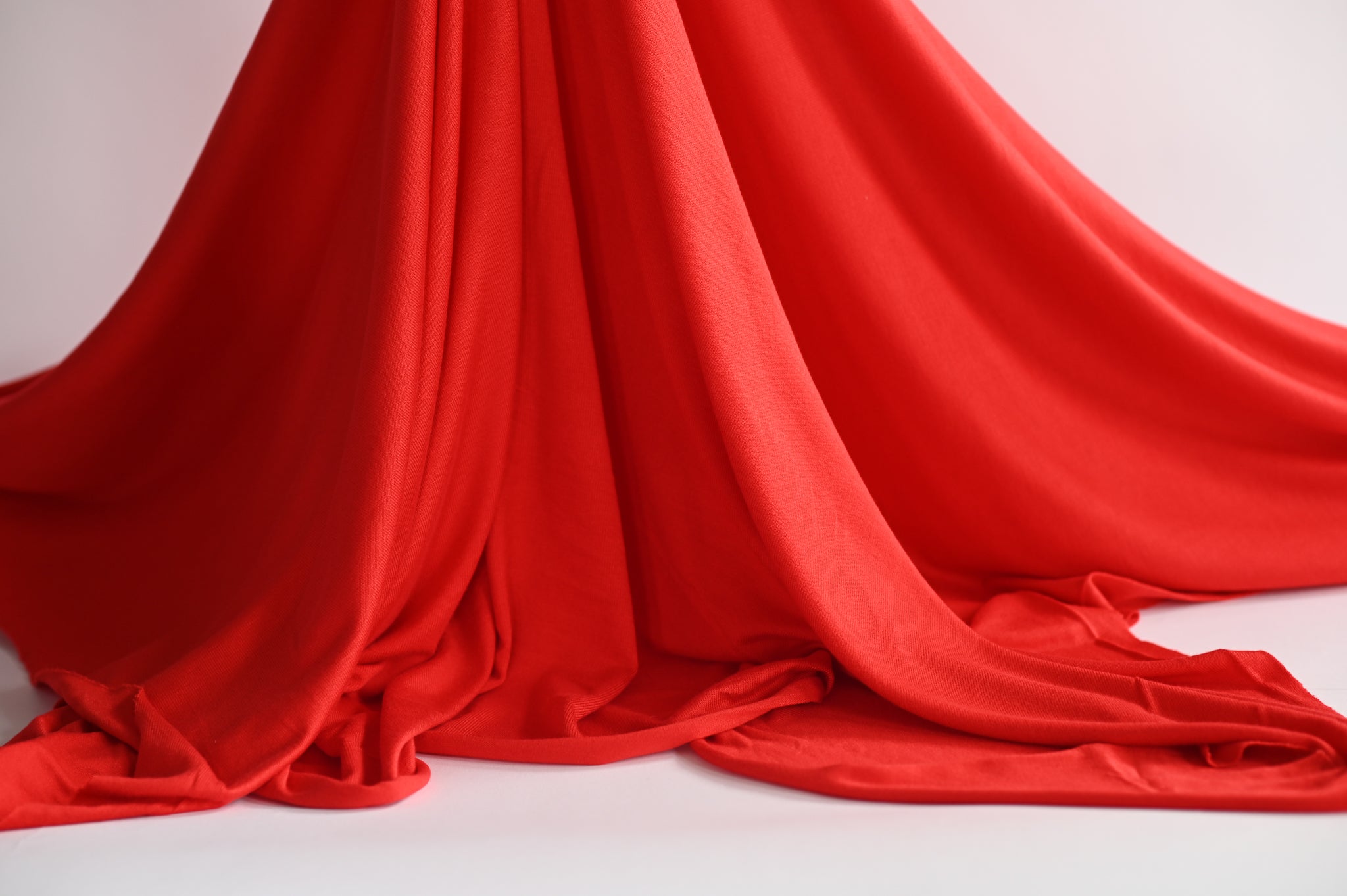 Drapey Confections (Red) - Viscose Jersey