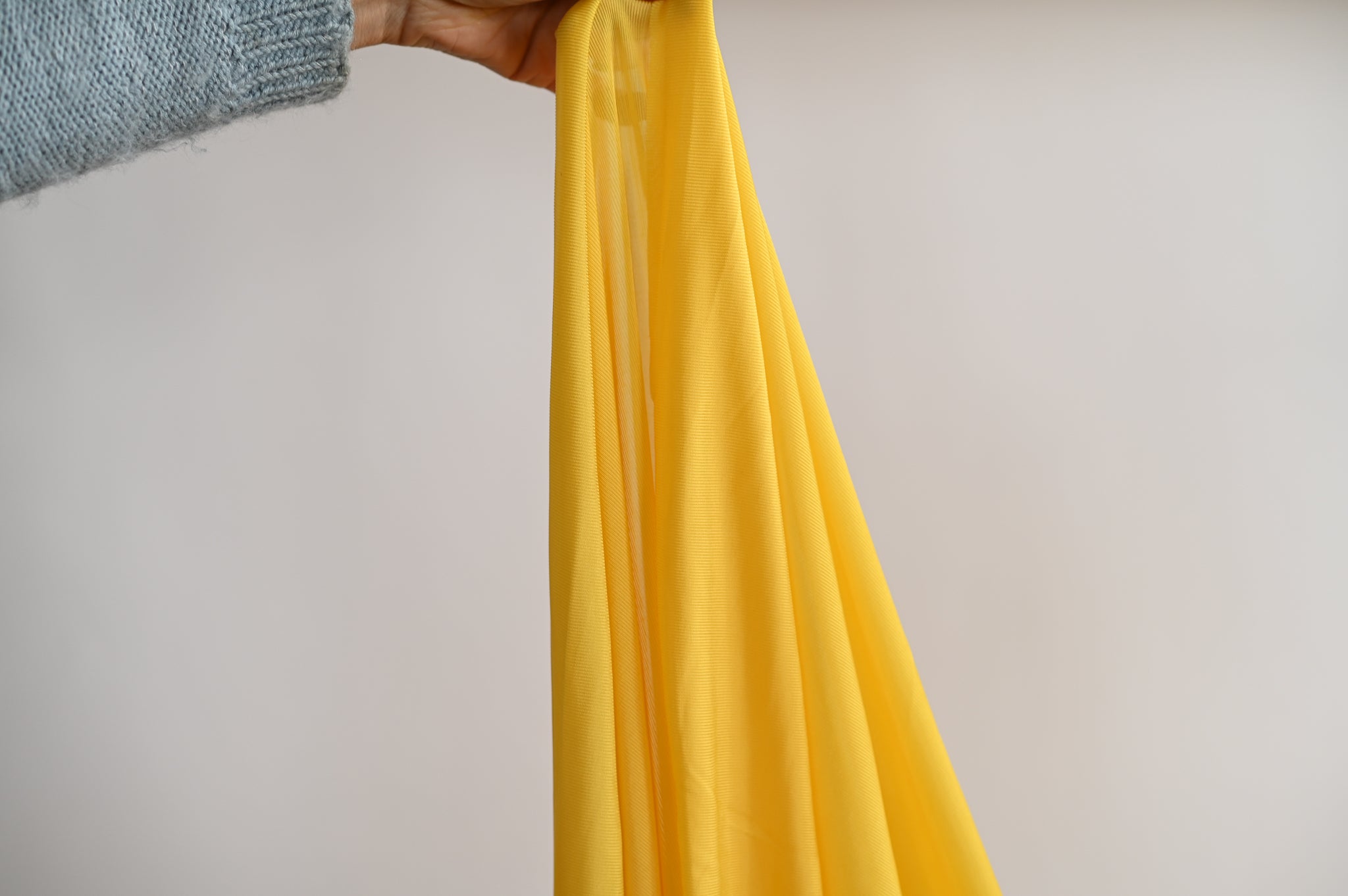 Drapey Confections (Yellow) - Viscose Jersey