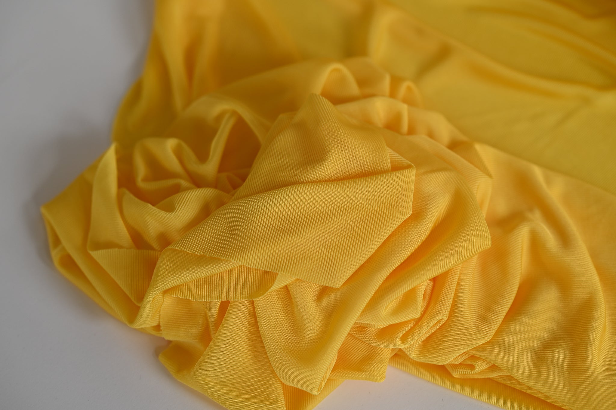 Drapey Confections (Yellow) - Viscose Jersey