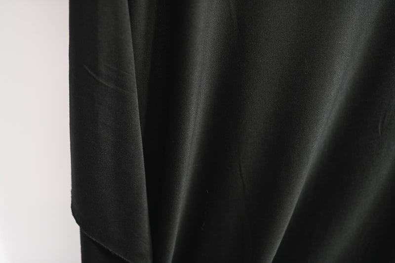 Softly Fade To Black - Viscose Jersey
