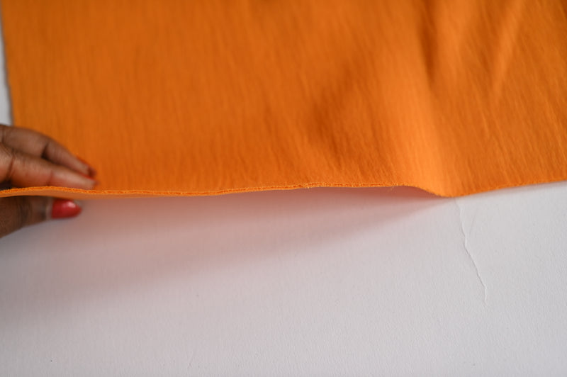 Orange Pumkin Vibes- Cotton Polyester Elastane