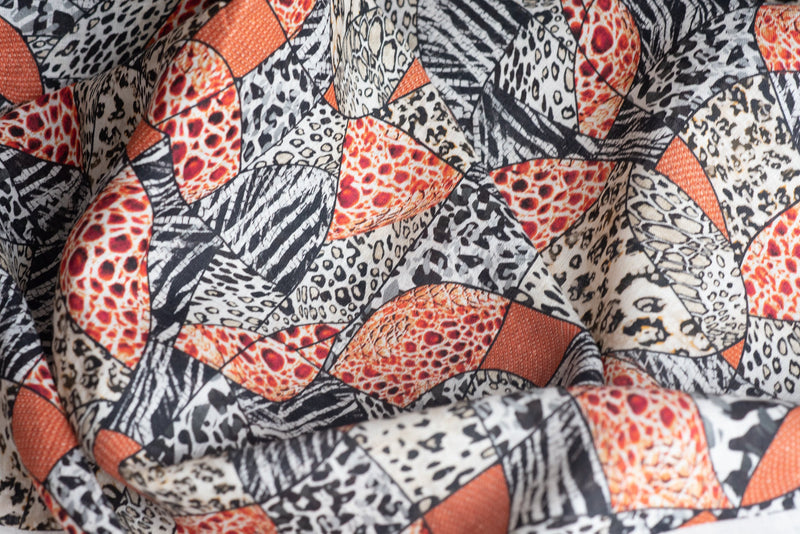 2.50metres Remnant - Wavy, But Not Quite - Linen