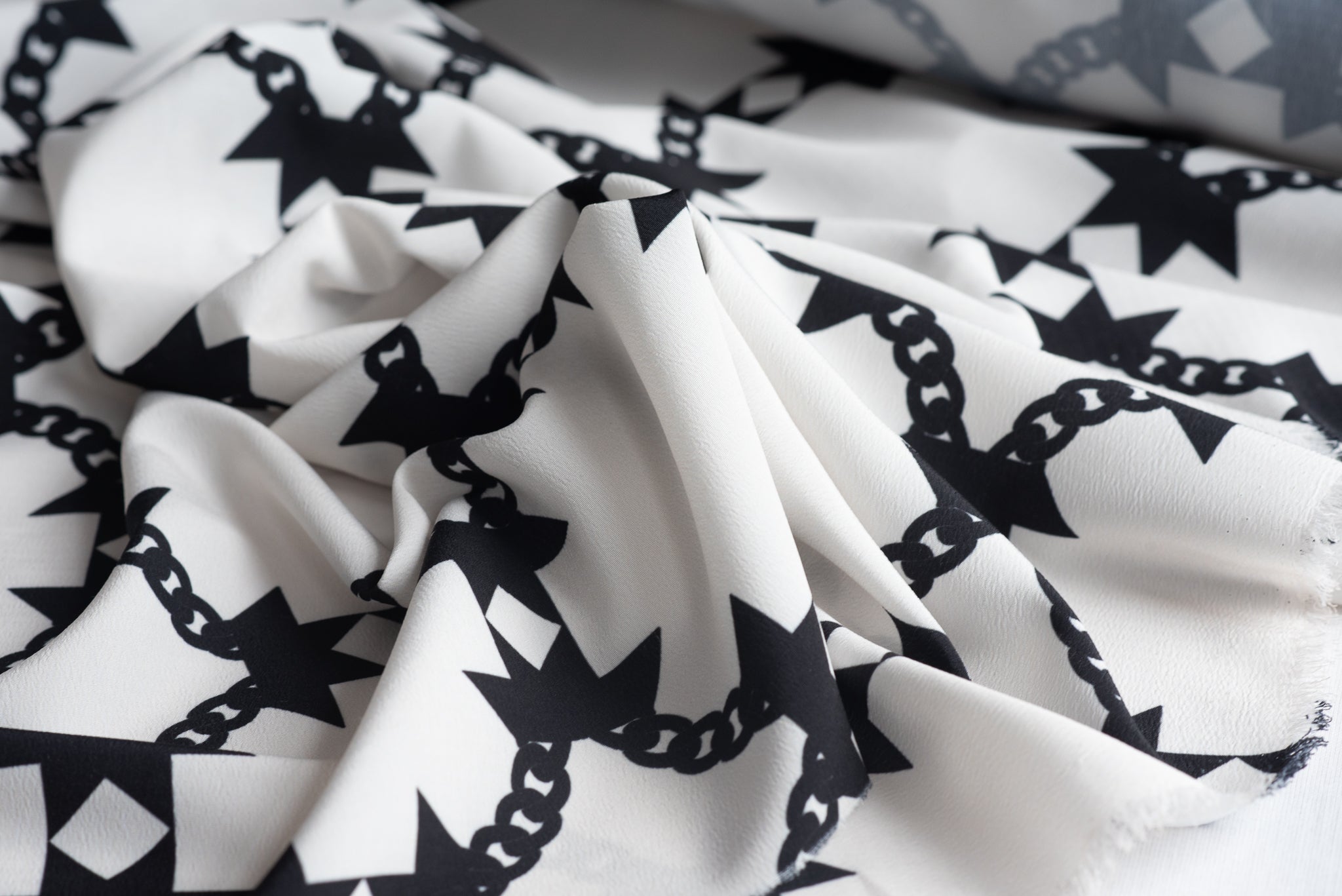 REMNANT - Interlocked Goodness - Viscose (2.5 mts at £40)
