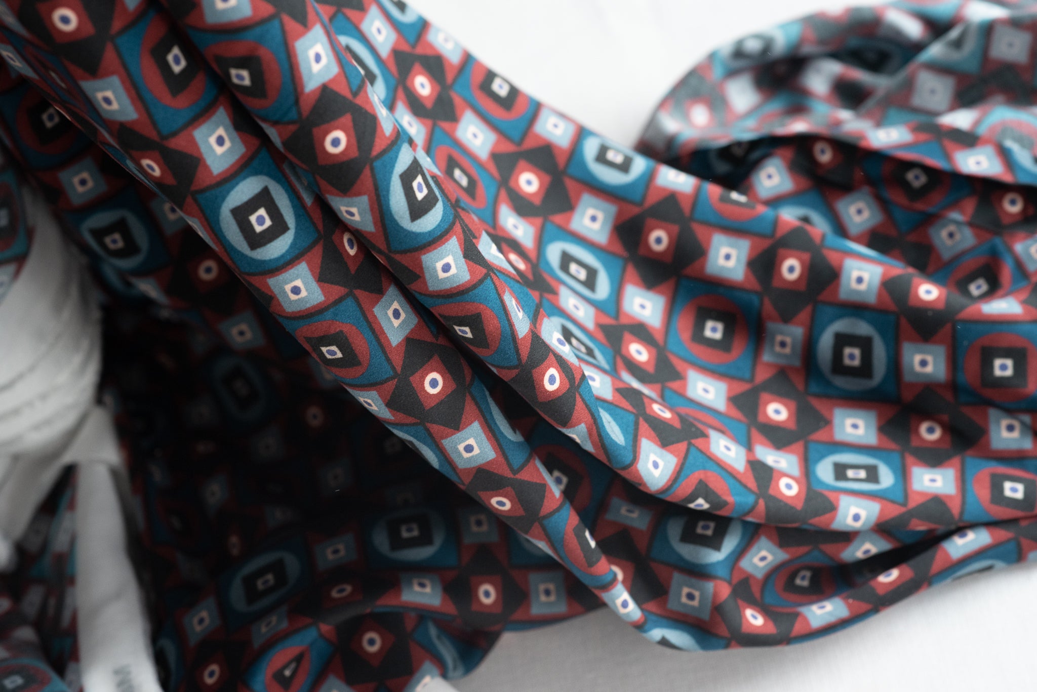 Circles Within Squares or The Reverse  - Viscose
