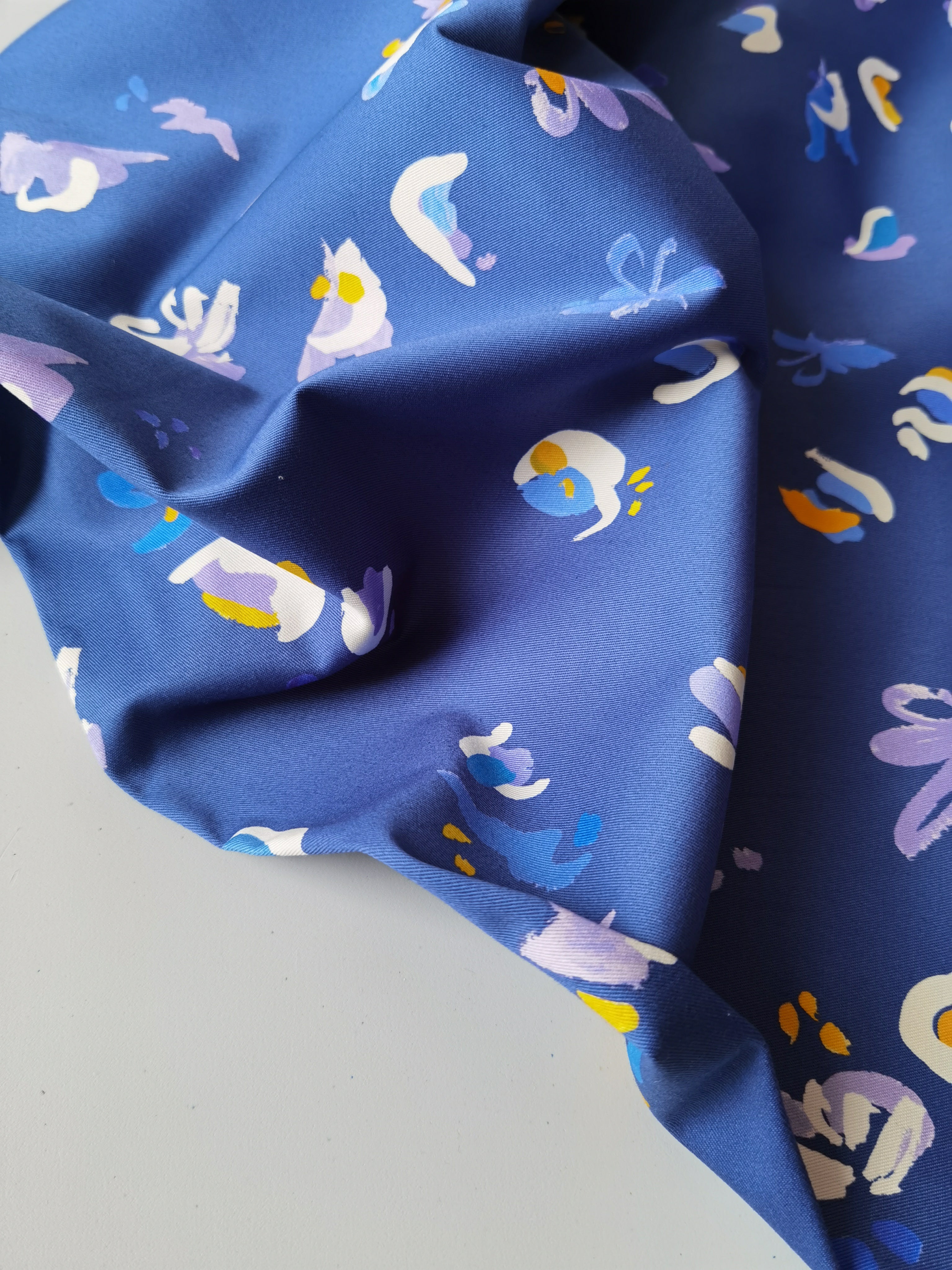 Artists All Have To Start From Somewhere (Blue) - Cotton - Selvedge and Bolts