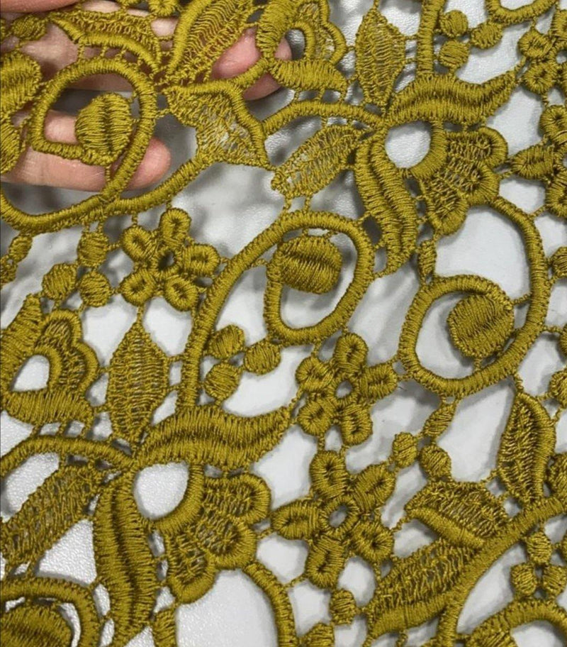 *PRE-ORDER* The Lace Of My Dreams - Chartreuse Whisky - Cotton mix - Selvedge and Bolts