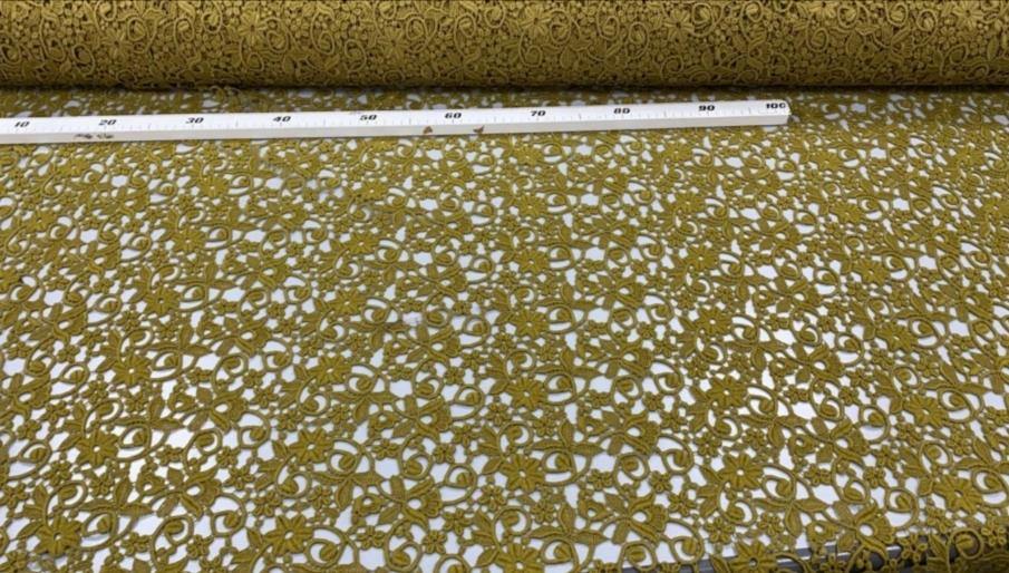 *PRE-ORDER* The Lace Of My Dreams - Chartreuse Whisky - Cotton mix - Selvedge and Bolts