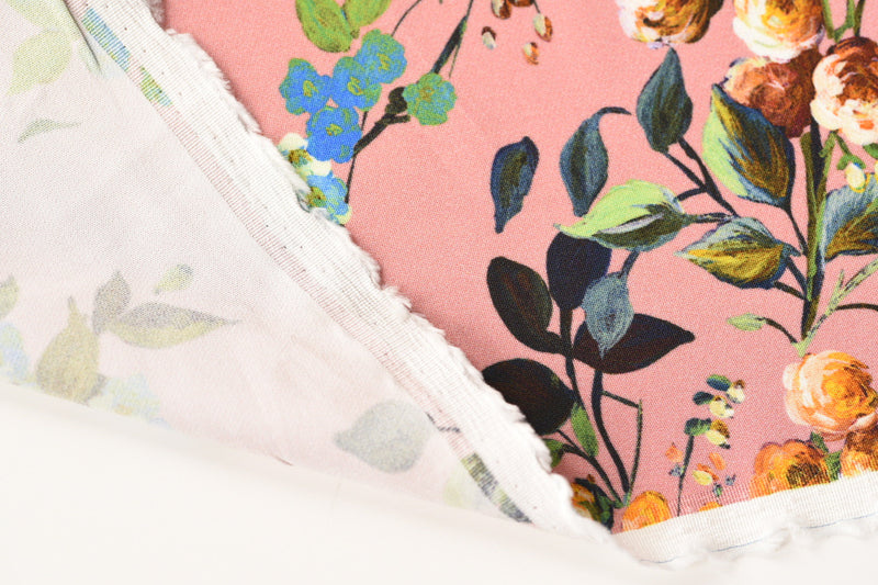 Its All Floral Here - Viscose - Selvedge and Bolts