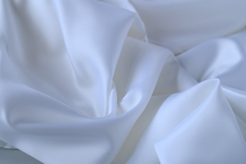 I Am Made Of Lines -  (Brilliant White) Viscose Twill Lining
