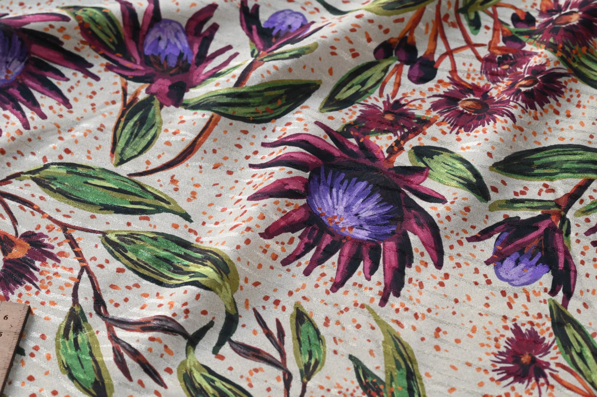 Ace Of Green Foliage - Viscose Jacquard