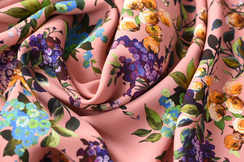 Its All Floral Here - Viscose - Selvedge and Bolts