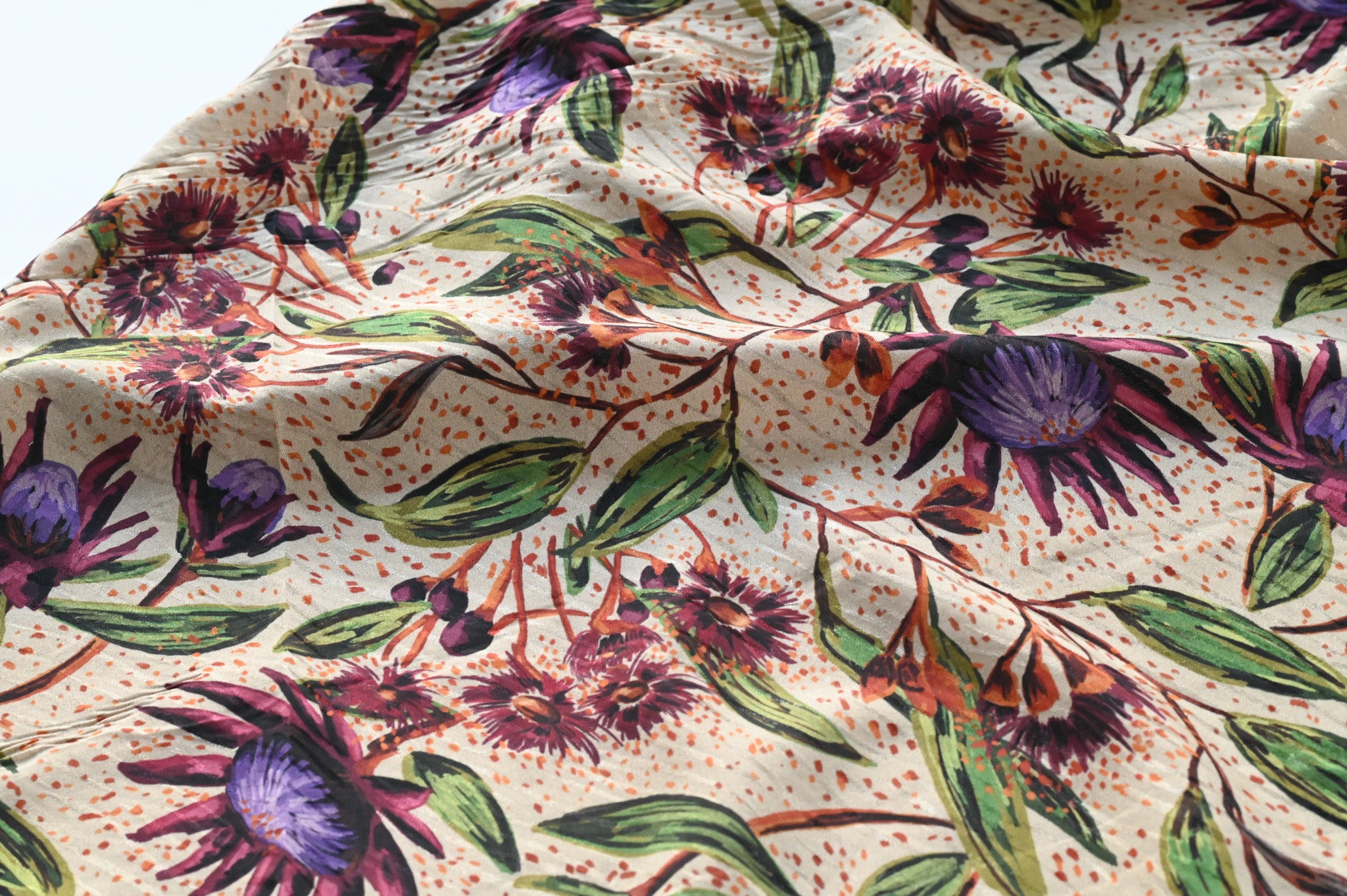 Ace Of Green Foliage - Viscose Jacquard