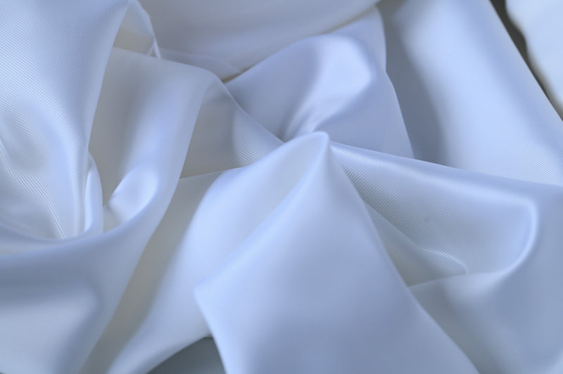 I Am Made Of Lines -  (Brilliant White) Viscose Twill Lining