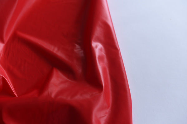Water Just Glides Off Me ( Chinese Red ) -  Polyamide - Selvedge and Bolts
