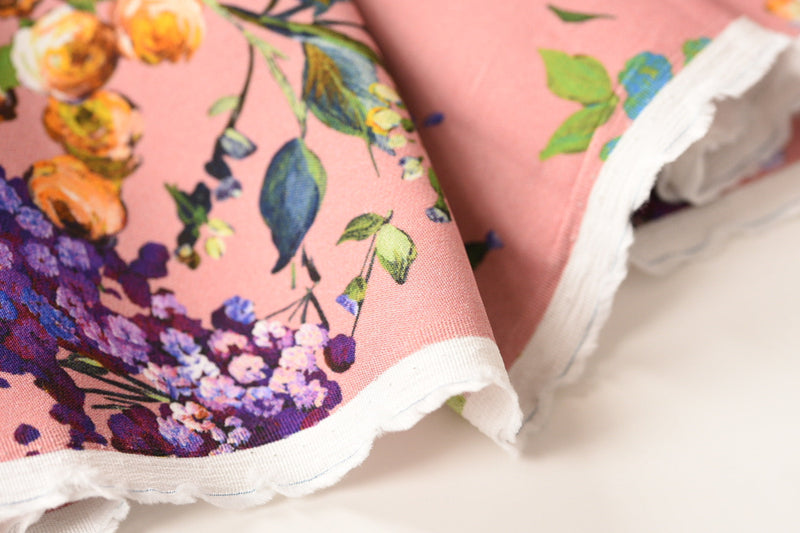 Its All Floral Here - Viscose - Selvedge and Bolts