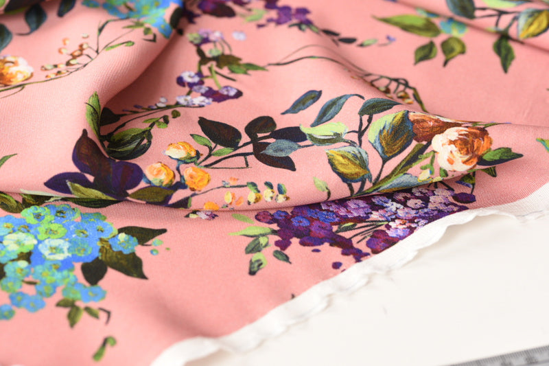 Its All Floral Here - Viscose - Selvedge and Bolts